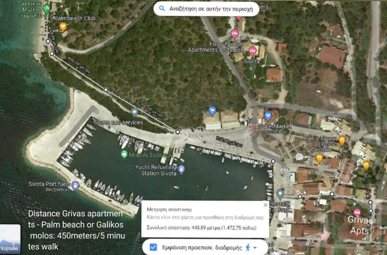 Grivas Apartments Sivota  Exterior photo